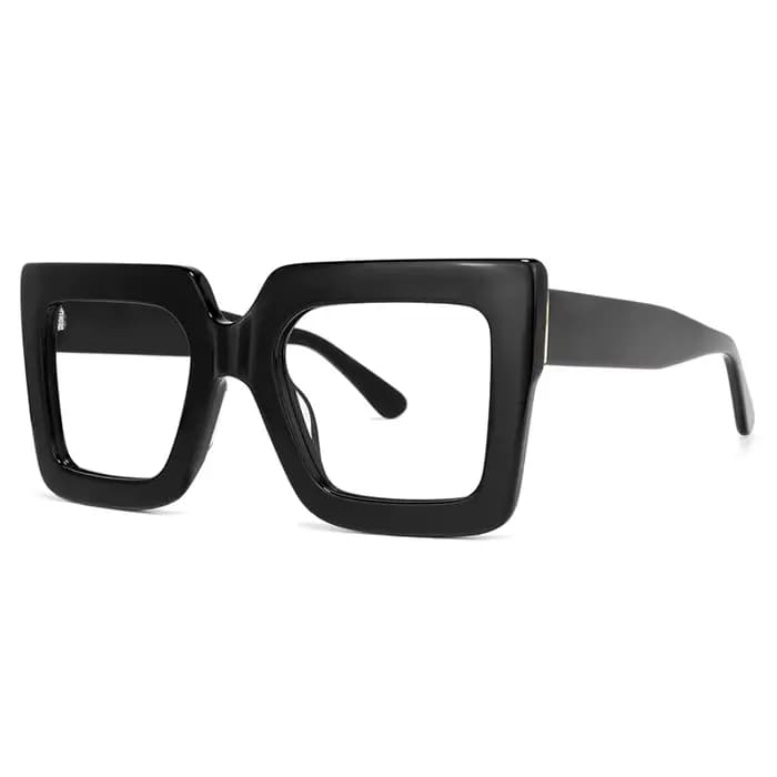 Lunettes carrées noires pour femmes