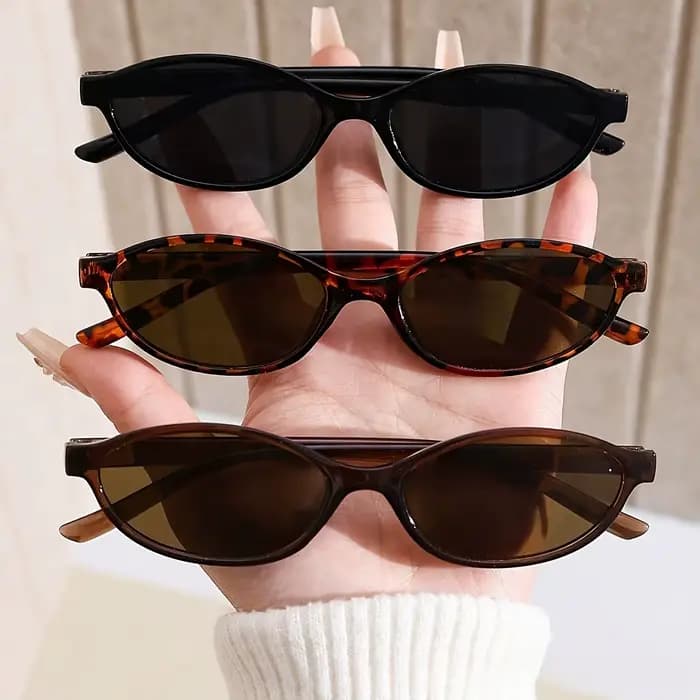 Lunettes de soleil rétro pour femme