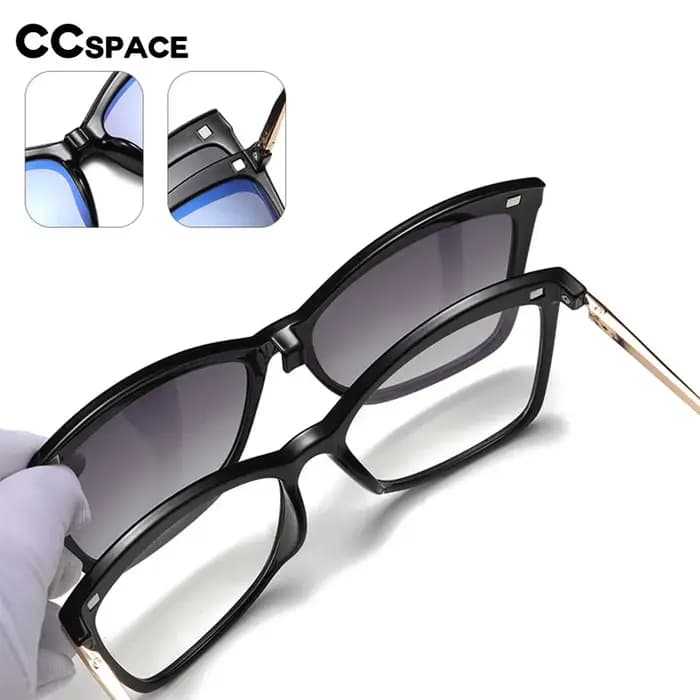 Clip magnétique lunettes femmes montures