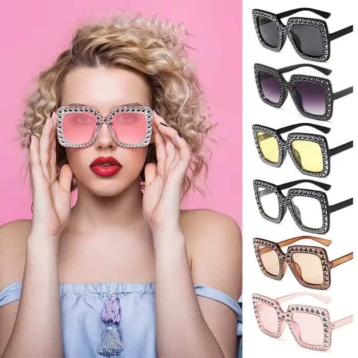 Lunettes de soleil surdimensionnées pour femmes