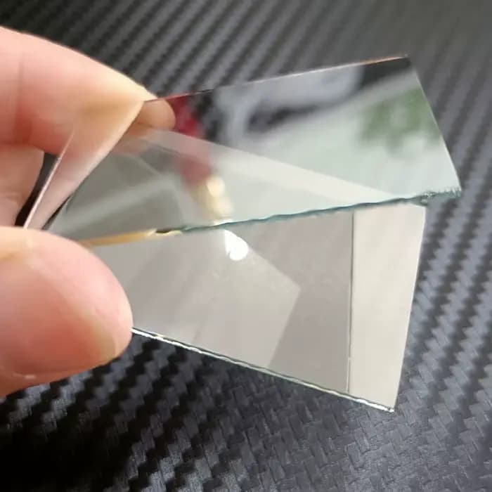 Miroir séparateur de faisceau optique 50x50mm, 5 pièces, verre Semi-Transmissive Semi-réfléchissant