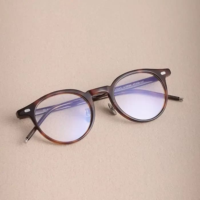 Lunettes rondes rétro classiques pour hommes et femmes