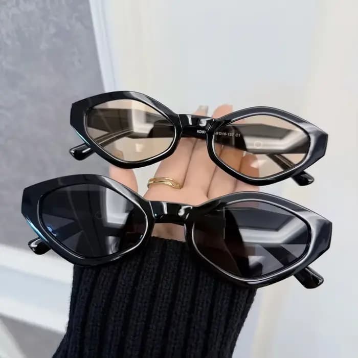 Lunettes de soleil carrées Vintage décontractées pour femmes et hommes