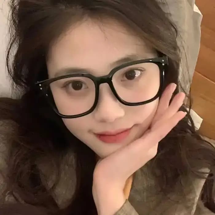 Lunettes japonaises noires