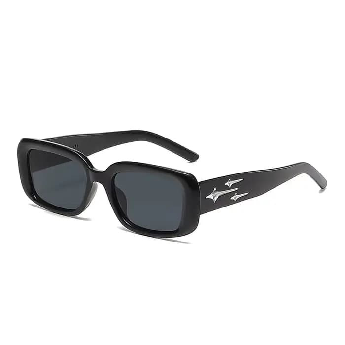 Randonnée Y2K Style petit carré Anti lumière lunettes femmes chaton oeil
