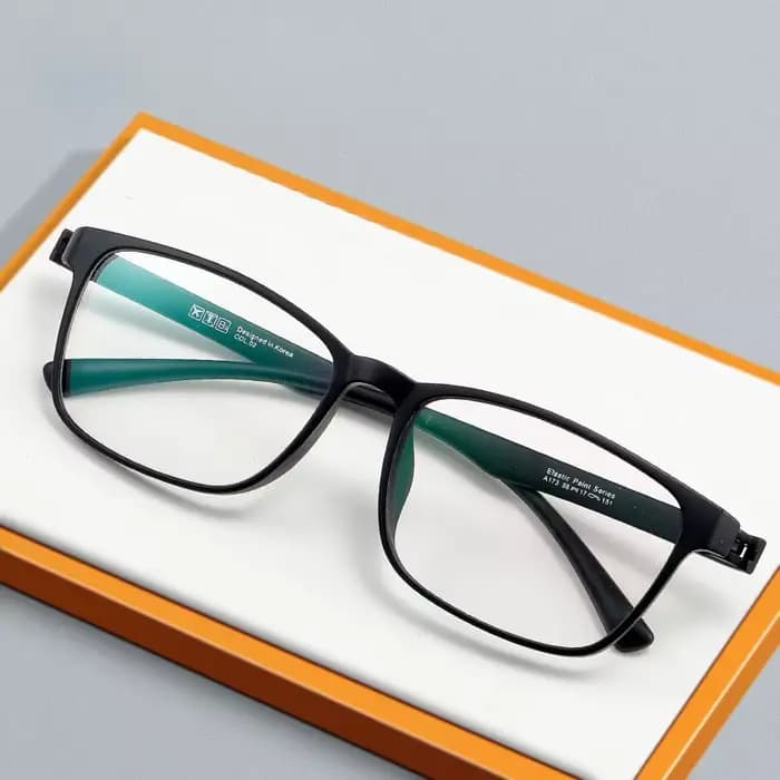 Lunettes carrées surdimensionnées pour grand visage TR90