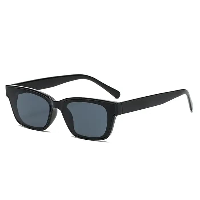 Petites lunettes de soleil rectangulaires vintage pour femmes