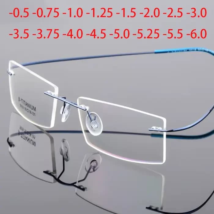 Lunettes légères sans monture