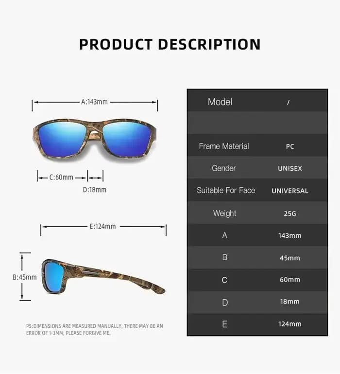 Lunettes de soleil sport tendance avec chaîne pour hommes et femmes
