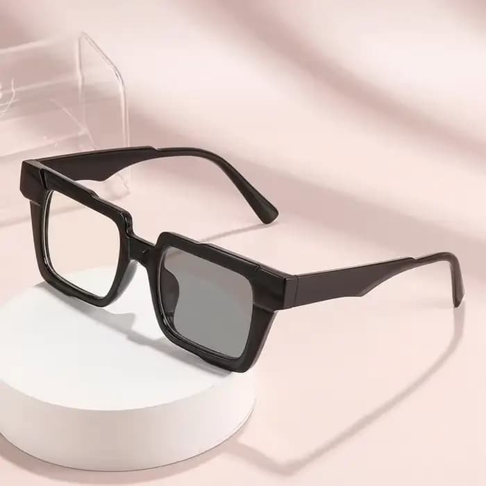 Lunettes de myopie photochromiques à cadre carré