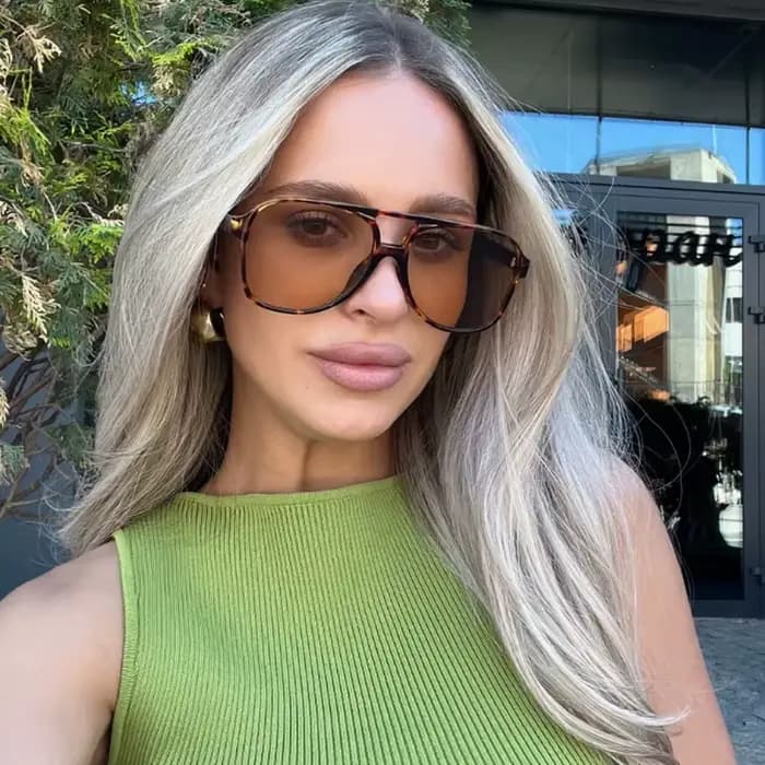 Lunettes de protection mode grand cadre carré femmes