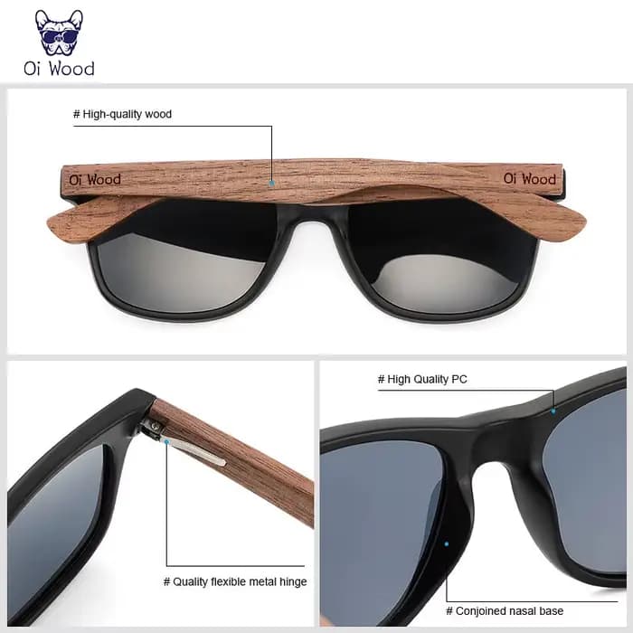 Oi bois marque lunettes De soleil