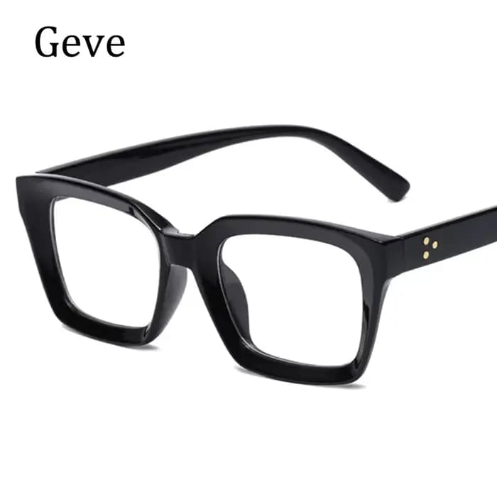 Lunettes carrées transparentes pour femmes