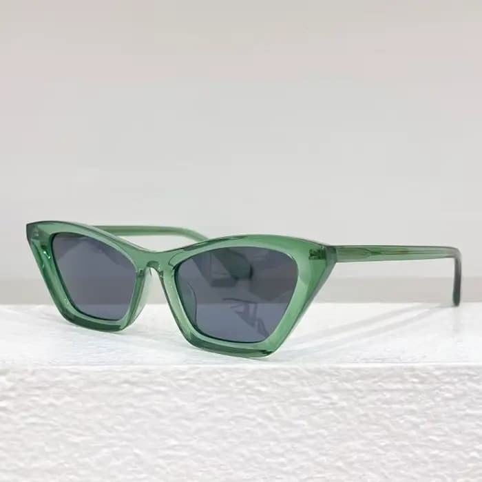 Mille 89 belgique marque lunettes de soleil Cateye Uv400 concepteur mode hommes et femmes multicolore acétate lunettes personnalisées
