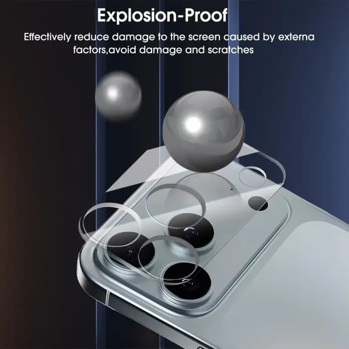 1-5 pièces verre trempé Ultra clair pour iPhone 17 17Air 17ProMax 17Pro Film d'objectif arrière caméra HD couvercle de protection en verre trempé