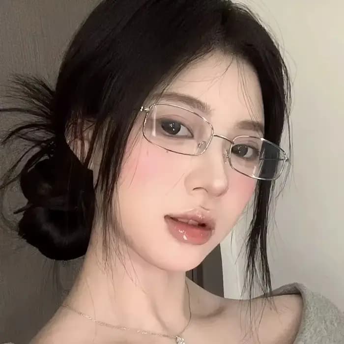 Y2K – petites lunettes à monture carrée en métal pour femmes et hommes