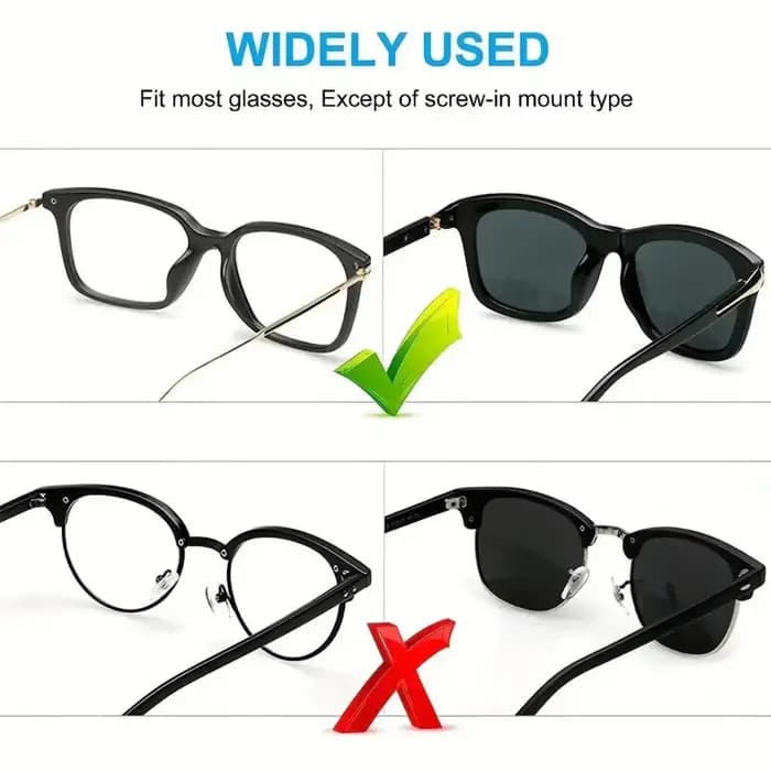 Coussinets adhésifs pour lunettes