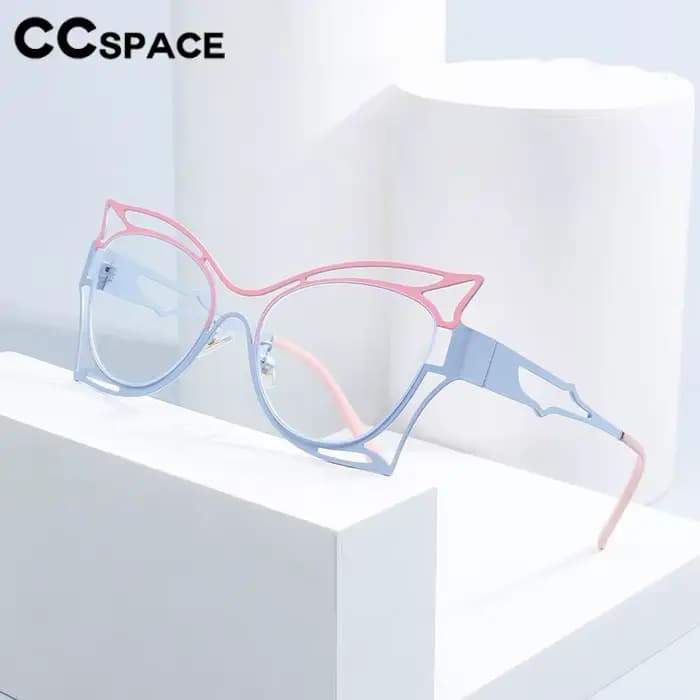 Lunettes papillon ajourées pour femmes
