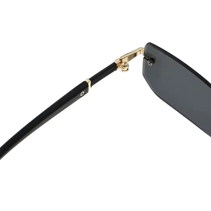 Lunettes de soleil sans monture tendance pour hommes et femmes