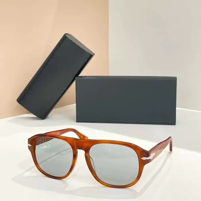 LTSOL lentilles en verre lunettes de soleil 3310-S monture circulaire en acétate solide poids Premium résistance aux rayures UV400 rétro classique unisexe