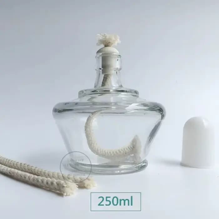 1 pièces laboratoire 150ml alcool pour lampe de brûleur verre brûlant équipement de laboratoire verrerie chauffante Dura, mèche en coton pour lampe à alcool