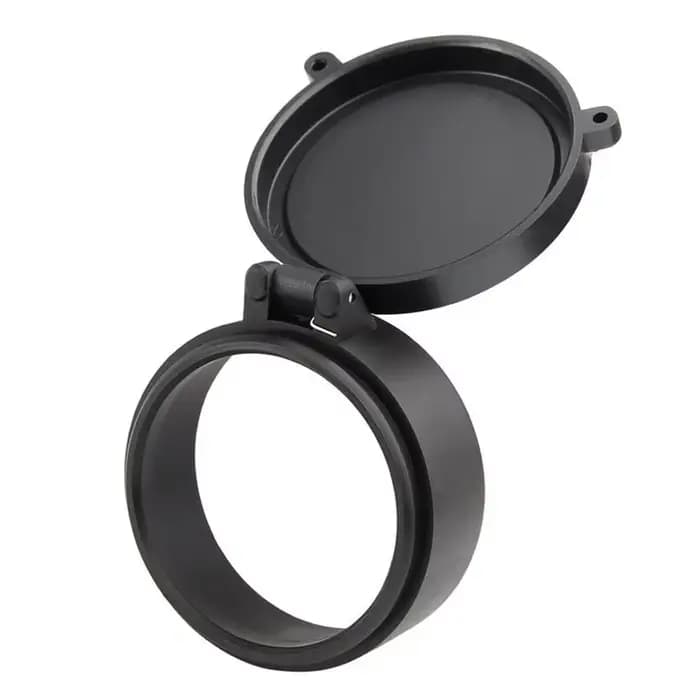 Couvercle d'objectif optique de visée de chasse, fusil-lunette, capuchon de Protection télescopique rabattable à ressort, couvercle anti-poussière 30mm-58mm
