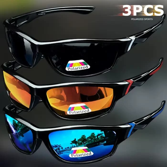 1/3 pièces Vintage Sport lunettes de soleil hommes femmes pêche course cyclisme alpinisme