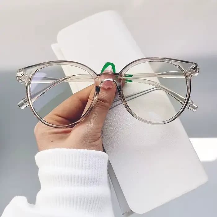 Lunettes d'ordinateur transparentes