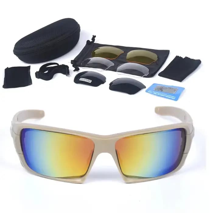 Lunettes tactiques polarisées de Sport