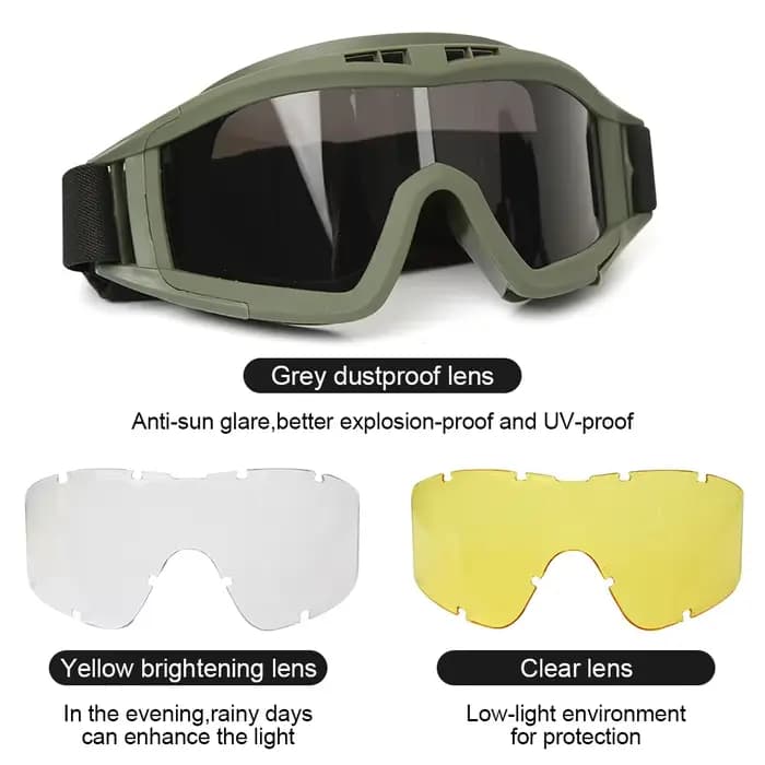 Lunettes tactiques militaires de tir