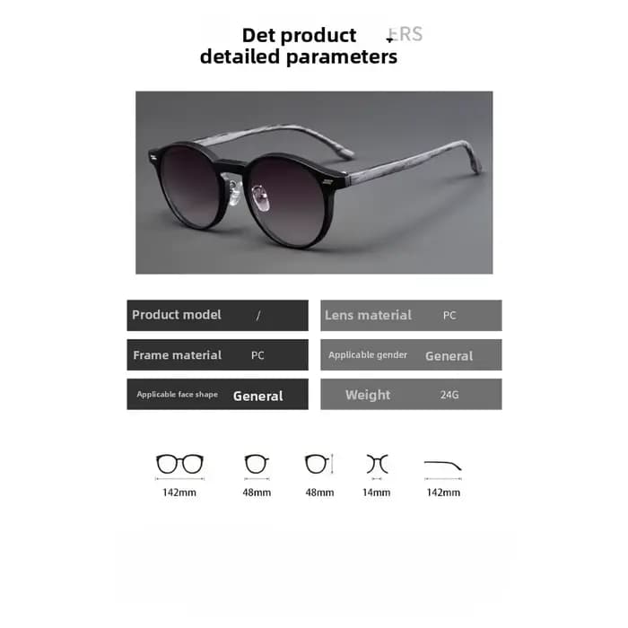 Lunettes de lecture rétro 2026 à monture ronde