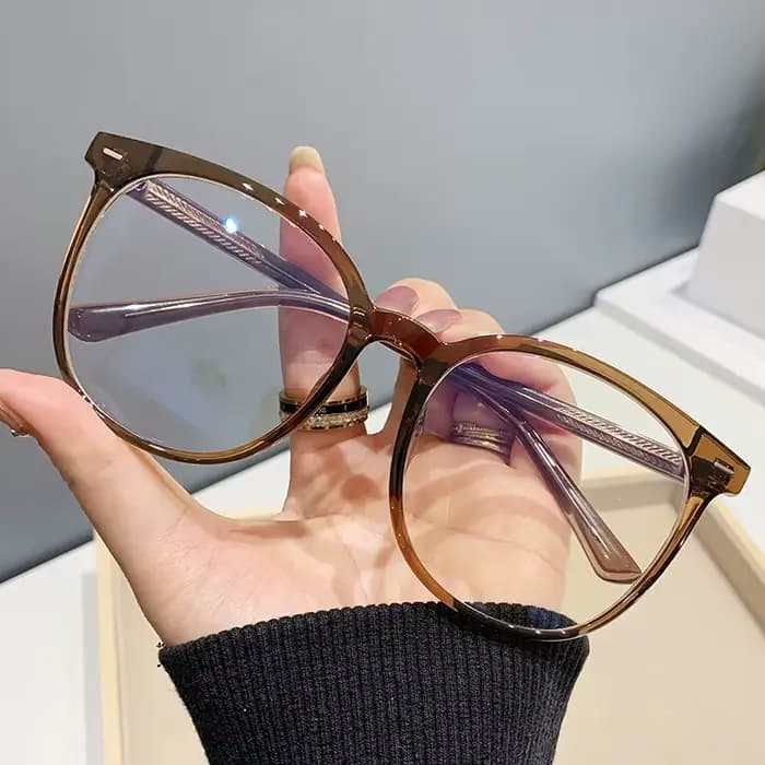 Lunettes d'ordinateur transparentes