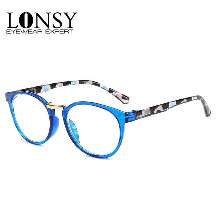 LONSY mode lunettes de lecture rondes femmes hommes presbytie