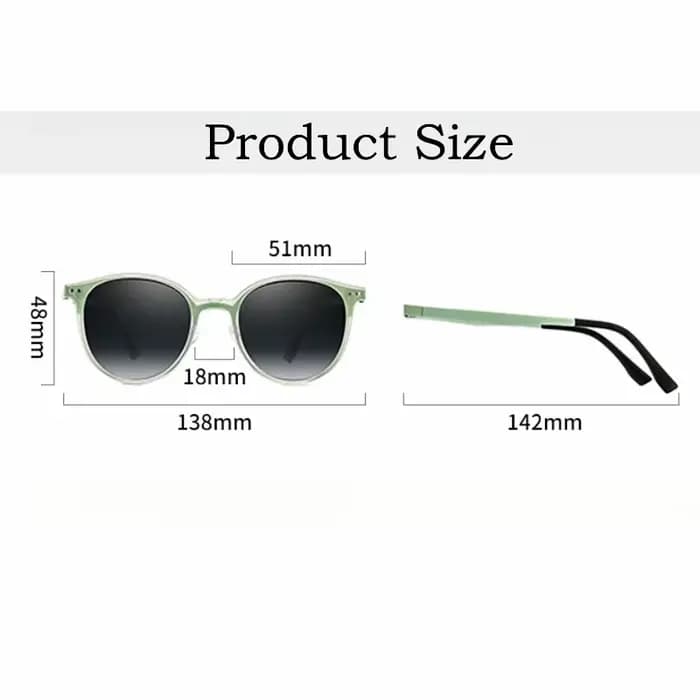 Lunettes de soleil polarisées magnétiques pour hommes et femmes