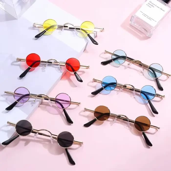 Petites lunettes rondes pour femmes et hommes