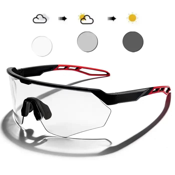 Lunettes de soleil de cyclisme photochromiques pour hommes et femmes