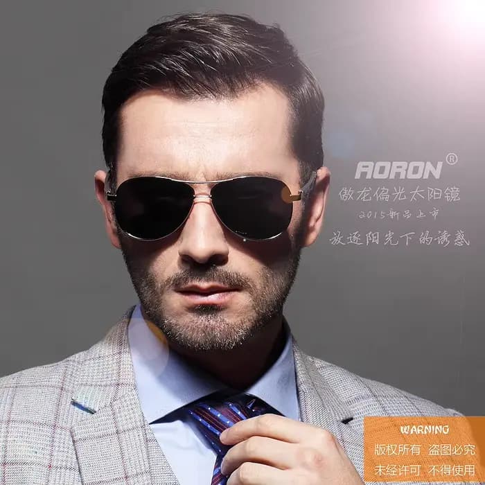 Lunettes de soleil polarisées pour hommes