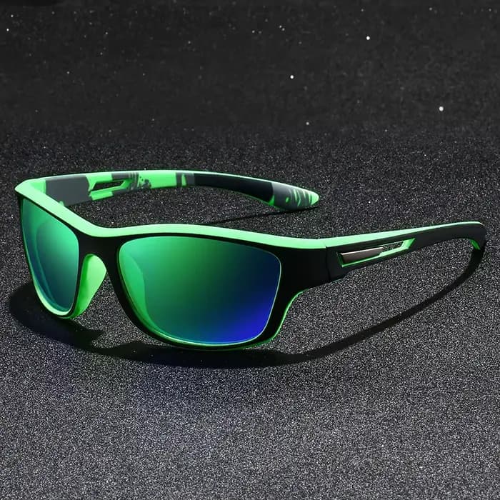 Lunettes de soleil sport de luxe avec chaîne pour hommes et femmes
