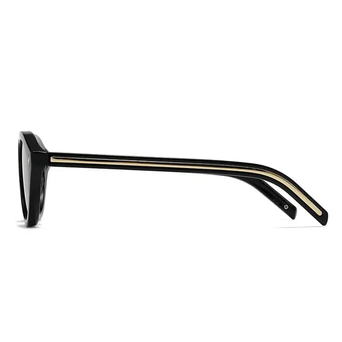 Lunettes de soleil triangulaires rétro modernes de grand nom européen et américain pour femmes