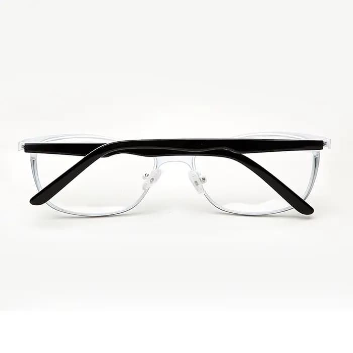 Lunettes œil de chat en métal pour femme