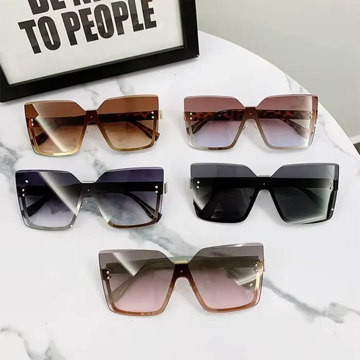 Lunettes De soleil sans bords pour femmes