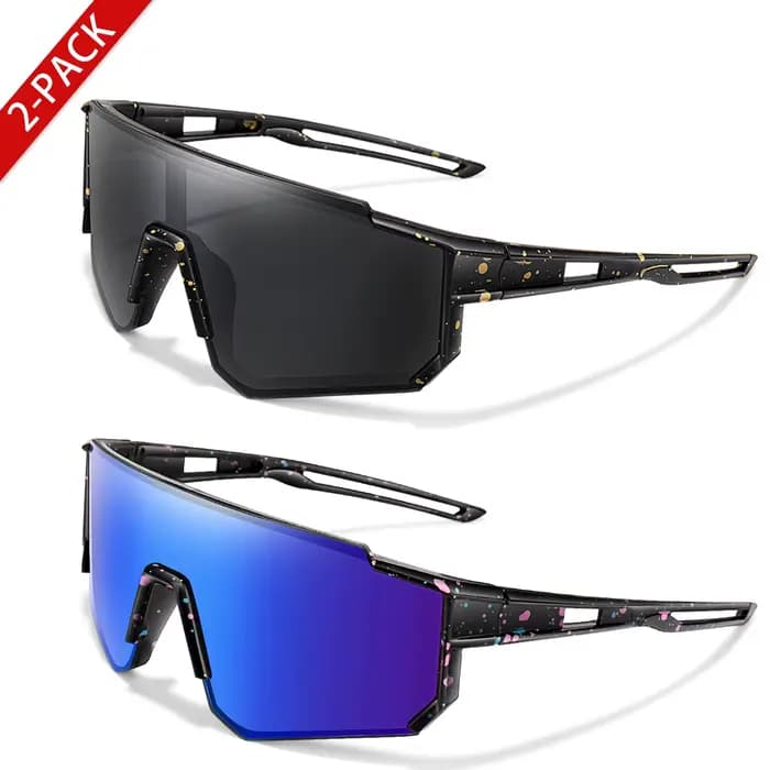2 paires de lunettes de soleil pour jeunes
