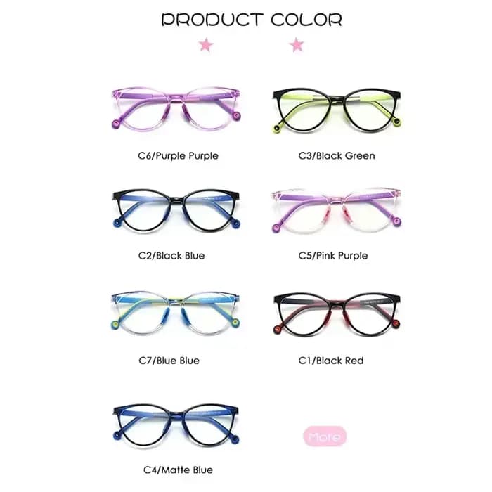 Lunettes bloquant la lumière bleue pour enfants