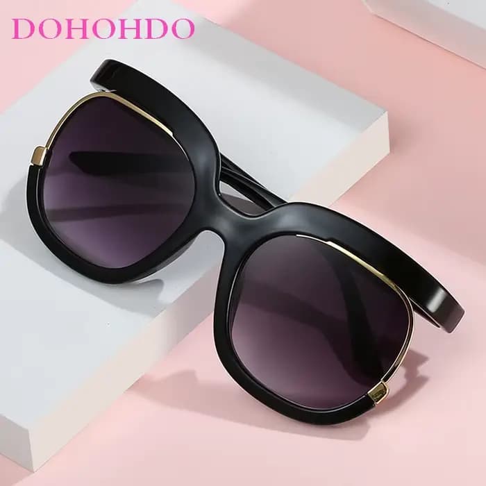 DOBathroom-Lunettes de soleil rondes pour hommes et femmes