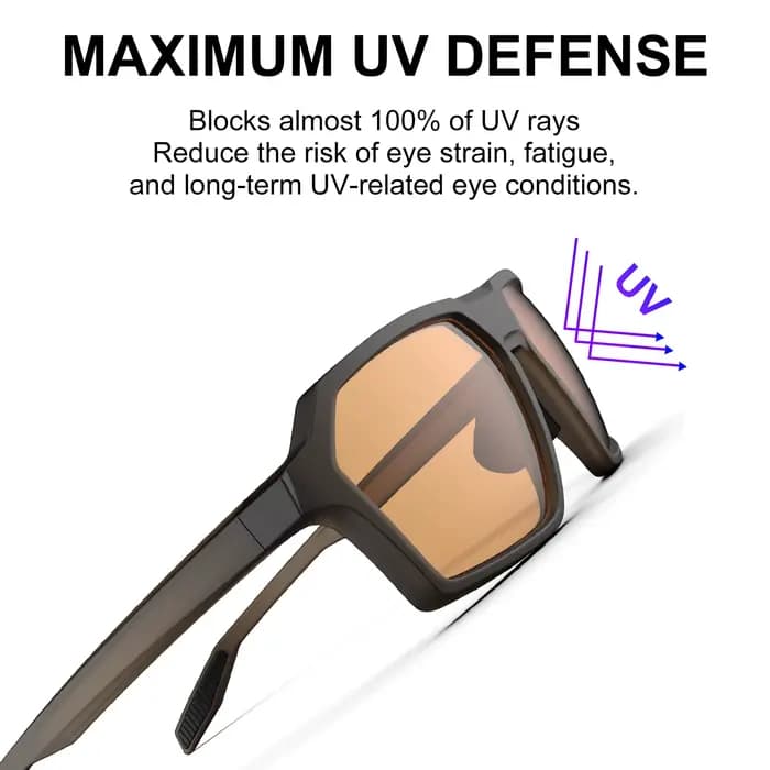 Lunettes de soleil de pêche polarisées hommes conduite nuances