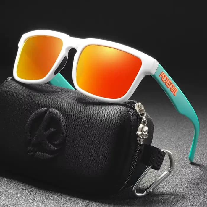 Lunettes de soleil de pêche polarisées décontractées KDEAM pour hommes et femmes