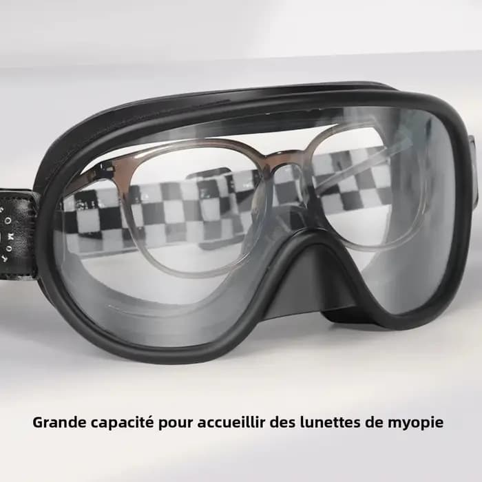 BOLLFO lunettes de moto photochromiques Anti-buée Protection UV cyclisme MX ATV vtt hors route motoneige