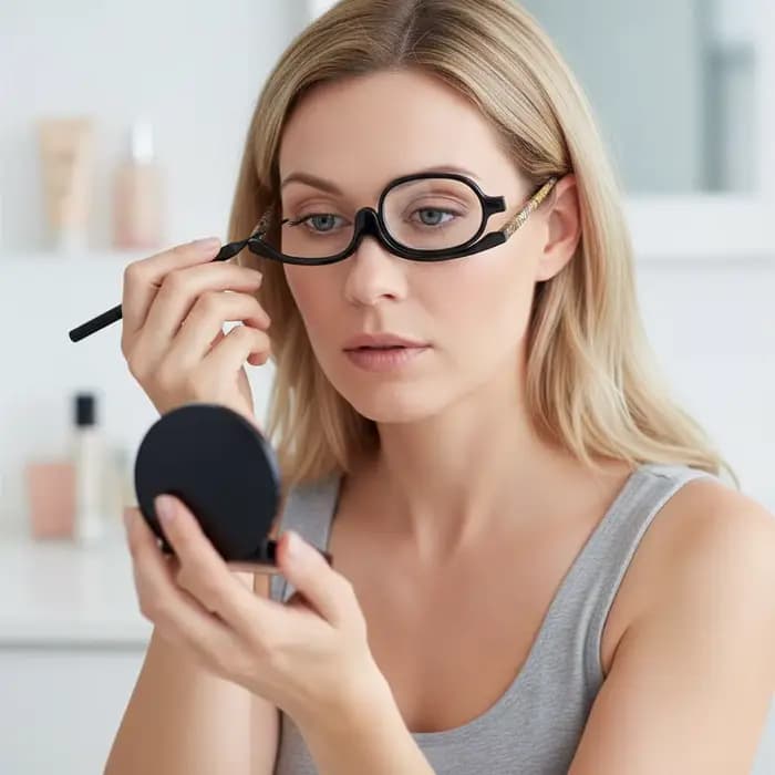 Lunettes de lecture pliables pour femme avec dioptrie +1.00~+4.0