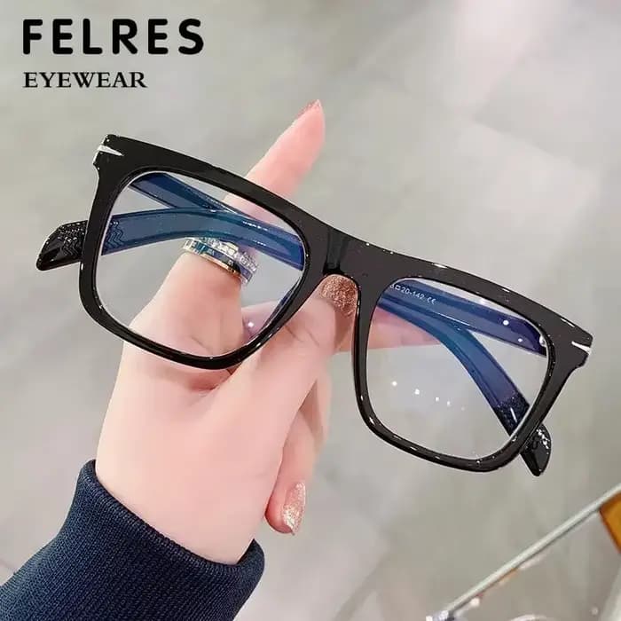 Lunettes de soleil à lentille de lecture bleue pour hommes