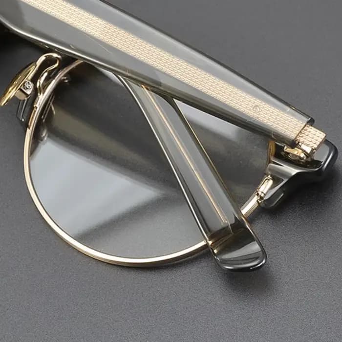 Style japonais lunettes cadre M-92 fait à la main qualité Vintage acétate ovale lunettes hommes femmes concepteur rétro mode lunettes